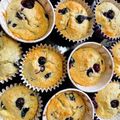 naomian's cooksnap of when they made ブルーベリークリームチーズの簡単マフィン.