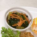 なななな♡MaMa's cooksnap of when they made お弁当に簡単ほうれん草ソテー.