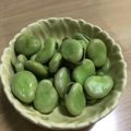 亜久里's cooksnap of when they made ふっくらシワなし*そら豆の茹で方*.