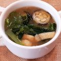 あーこ姐's cooksnap of when they made ｡ஐ秋茄子と小松菜とわかめの味噌汁｡ஐஃ.
