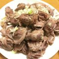 june1976's cooksnap of when they made ねぎ塩味の砂肝炒め.