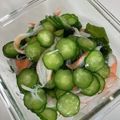 ぱんだ★まいみ's cooksnap of when they made きゅうりとカニかまの中華風酢の物.