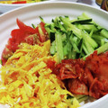 ☆★ケイト★☆'s cooksnap of when they made 冷やし中華風そうめん.