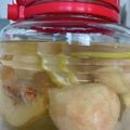 ちひろれいな's cooksnap of when they made 桃もおススメ～甘い果実酒♡もも酒♪.