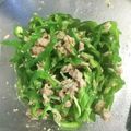 yuzこゆず's cooksnap of when they made レンジで簡単！我が家の☆あの無限ピーマン.