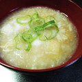 ひっこ's cooksnap of when they made とろ〜り★長芋と薄揚げのお味噌汁.