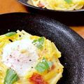 チェリム's cooksnap of when they made ベーコンとじゃがいもと卵の巣ごもりソテー.