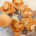 junkoの日々's cooksnap of when they made ハートの♡きなこロールパン.