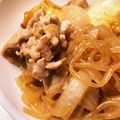 yama-chan's cooksnap of when they made ヨシダグルメソースで肉豆腐.