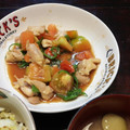クック2G5JDO☆'s cooksnap of when they made トマトとピーマンと豚肉のオイスター炒め.