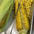 hamorogera's cooksnap of when they made とうもろこしの保存☆一列目の簡単な取り方.