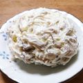 ♪ちゅれ♪'s cooksnap of when they made 刻みいぶりがっこのクリームチーズ和え.