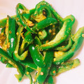 seacomet's cooksnap of when they made 種とワタは捨てないで！ピーマンだけ炒め.
