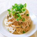 monuvalley's cooksnap of when they made 簡単！れんこんとツナのからしマヨ和え♪.