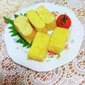 KBBキッチン☆'s cooksnap of when they made 卵2個で！ふわふわボリューム卵焼き.