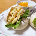 ありみりん♡'s cooksnap of when they made レンジで☆ジャーマンポテトサラダサンド.