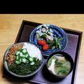 nao0312's cooksnap of when they made とろろめかぶオクラ納豆.