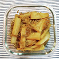 ペキのリリー's cooksnap of when they made 副菜に♪簡単！大根とじゃこの甘辛炒め.