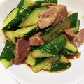 T❀mo's cooksnap of when they made 夏に！簡単きゅうりと豚肉の味噌炒め.