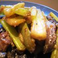 chanald's cooksnap of when they made 味噌バタセロリ。.