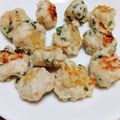 ひな☆さま's cooksnap of when they made 鶏ひき肉で☆大葉とチーズのつくね.