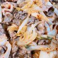 renkon717's cooksnap of when they made ☆夏のうま辛☆お手軽簡単☆牛キムチ☆.