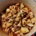 みこひろママ's cooksnap of when they made 鶏ももとカブとしめじのケチャップ煮込み.