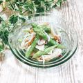 Satoco❋'s cooksnap of when they made レンジでアスパラとしらすのマヨポン和え.