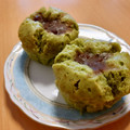 もんしゅしゅ's cooksnap of when they made お花見✿ずっとふわふわ蒸しパン✿桜抹茶編.