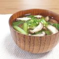 Yukiまむ's cooksnap of when they made 簡単小松菜と椎茸のお味噌汁.