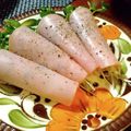 古賀竜一's cooksnap of when they made かいわれハム巻き.