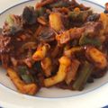 kissxxx's cooksnap of when they made 韓国料理 ウマ辛〜！辛〜いイカ炒め.