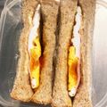 クックTVP95C☆'s cooksnap of when they made 簡単 美味しいハムエッグ トーストサンド.