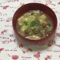 おはなすき's cooksnap of when they made なめこと大根のおみそ汁.