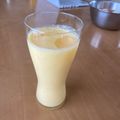 0_maru's cooksnap of when they made りんごとオレンジのスムージー♡.