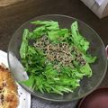 クロ８５'s cooksnap of when they made 水菜とちりめんじゃこのサラダ.