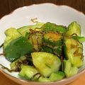 クックU9A8P3☆'s cooksnap of when they made ぶっ叩きキュウリの塩昆布＆梅肉和え.