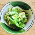 ボブナナ's cooksnap of when they made キャベツときゅうりの塩昆布浅漬け.