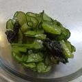 aizu_po's cooksnap of when they made きゅうりと小松菜のナムル♪.