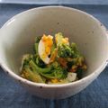 バカリャウ's cooksnap of when they made 鮭とブロッコリーとたまごのサラダ.