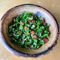 Asaras's cooksnap of when they made 本場のタッブーリ(パレスチナ).