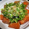 へりんぐ's cooksnap of when they made ジップロックで簡単！サーモン漬け.