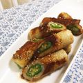 haruka_25's cooksnap of when they made 簡単！オクラちくわ☆ごま醤油風味.