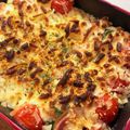 kumacook3's cooksnap of when they made ズッキーニとトマトのチーズ焼き.