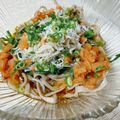 maoバァバ's cooksnap of when they made 梅しらす蕎麦.