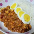 ak0ak0's cooksnap of when they made 市販のルーで簡単キーマカレー.