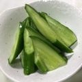 クックmichi☆♪'s cooksnap of when they made 簡単♪さっぱりピリ辛きゅうりの辛子漬け.