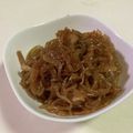 papikun's cooksnap of when they made 調味料は3.2.1★糸こん達の甘辛炒め.