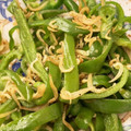 ＊にゃ〜＊'s cooksnap of when they made ピーマンのやみつきしらす炒め.