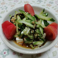 レオミウ's cooksnap of when they made １分で旨い！きゅうりやっこ.